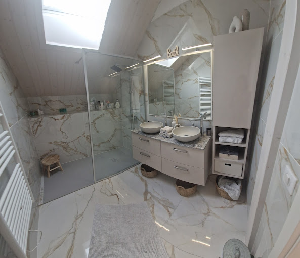 Carrelage effet marbre